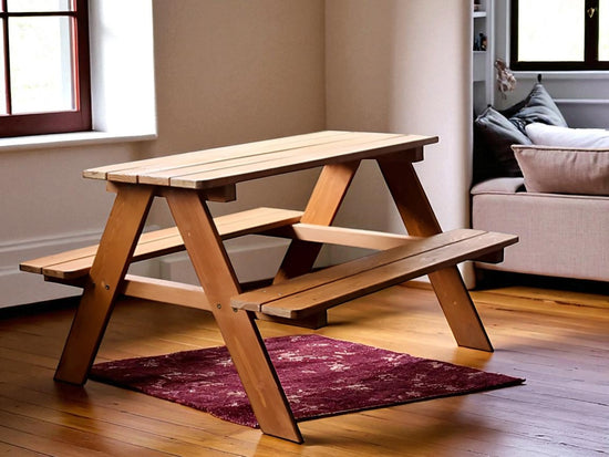 Wood Kids Picnic Table