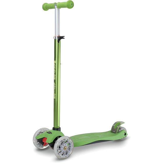 Scooter "Action lightning wheels with a foot rear brake (green)