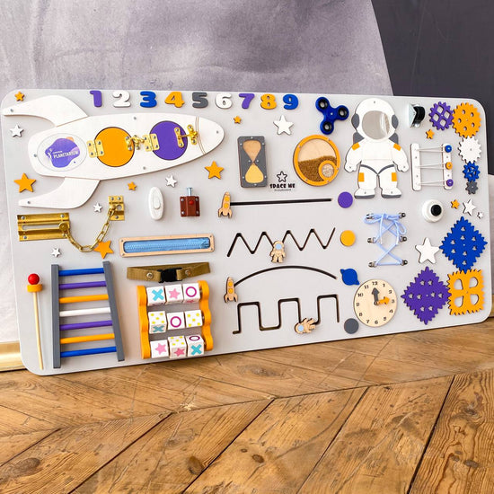 Space 100х50 2 in 1 busy board & drawing board