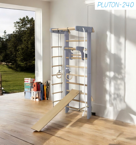 Multifunctional sports complex for home and outdoor use "Pluton-240" grey