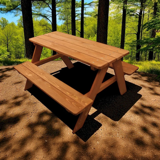 Wood Kids Picnic Table