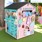 Πολυάσχολο σπίτι για την ανάπτυξη κινητικών δεξιοτήτων Montessori "Rainbow" 45х35х35