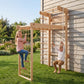 Artemis-240 Foldable Wooden Swedish Wall Gym for Indoor & Outdoor Use