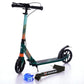 Scooter for kids and teenagers premium Delta black from 7y.o.