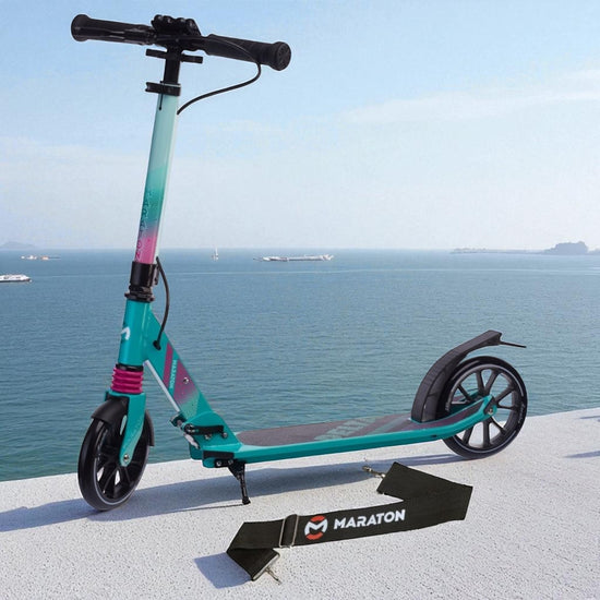 Scooter for kids and teenagers premium Delta blue from 7y.o. blue