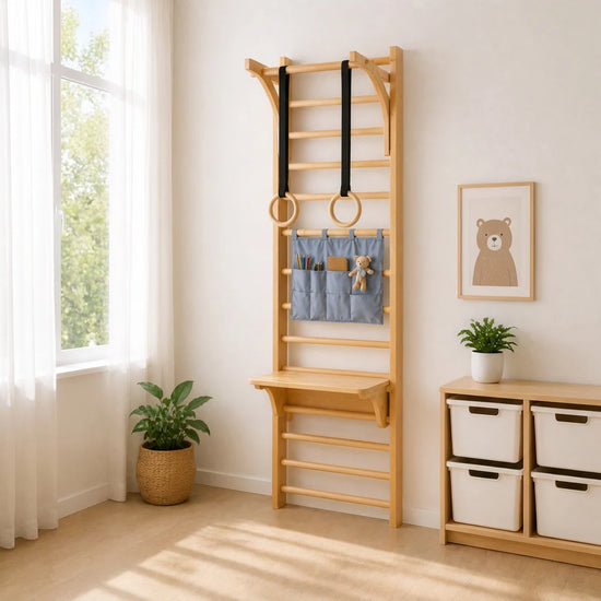 TEMП SPORT & STUDY . Reinforced Swedish Wall Bars for the Whole Family