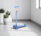 Scooter "Action lightning wheels with a foot rear brake (blue)