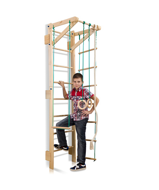 Swedish wall bars and sports complex "Teenager-220" wood