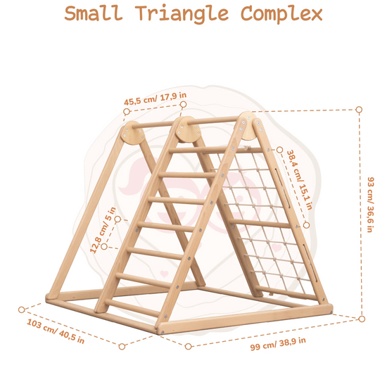 Climbing Montessori Pikler triangle frame  "Climber- 103"