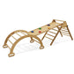 Triangle Pikler Montessori play gym for toddlers "Climber-3 in 1"