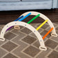 Indoor wood Climbing Arch frame Montessori for kids "Fenix"