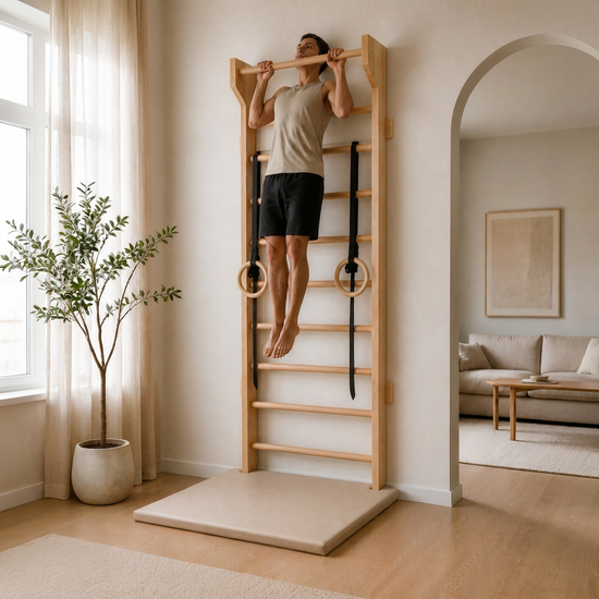 TEMП ACTIVE+ . Reinforced Swedish Wall Bars for the Whole Family