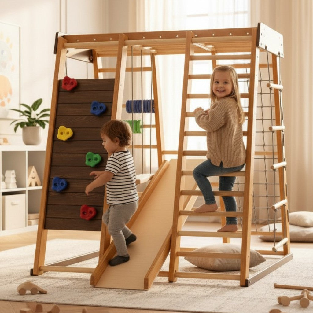 Outdoor sports play complex for kids 9-in-1 