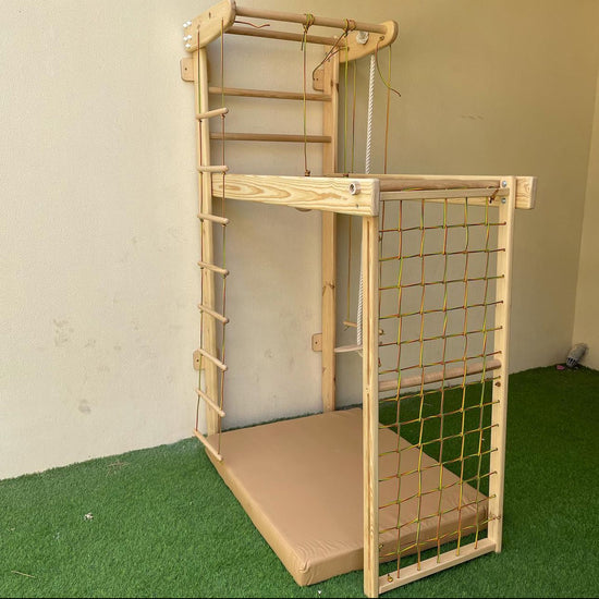 Multifunctional sports complex and swedish wall bars  for family using "Artemis-240"