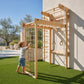 Artemis-240 Foldable Wooden Swedish Wall Gym for Indoor & Outdoor Use