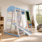 Watercolor Sky-150 Kids sports & indoor playground 7-in-1