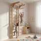 Family Swedish wall with a removable adaptive pull-up bar "Combi - 240"