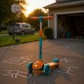 Scooter for kids SMART orange  LED wheels from 2 y.o.