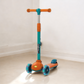 Scooter for kids SMART orange  LED wheels from 2 y.o.