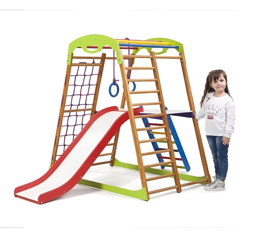 Indoor Playground for kids sportcomplex baby gym "Woody-130"