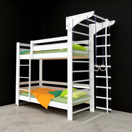 Sports Loft Bunk Bed "Twins" white 80x190 cm