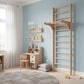 Family Swedish wall with a removable adaptive pull-up bar "Combi - 240"