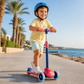 Scooter for kids SMART pink LED wheels from 2 y.o.