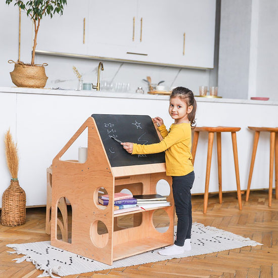 Set of desk and chair Montessori "Smarty"