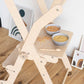 Multifunctional foldable Montessori helper tower and chair "Kinder"