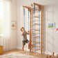 Family Swedish wall with a removable adaptive pull-up bar "Combi - 240"