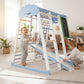 Watercolor Sky-150 Kids sports & indoor playground 7-in-1