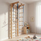 Family Swedish wall with a removable adaptive pull-up bar "Combi - 240"