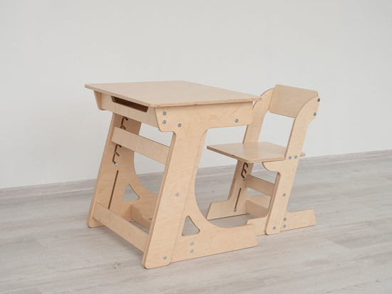 Set of desk and chair Montessori "Sheldon"