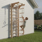 Family Swedish wall with a removable adaptive pull-up bar "Combi - 240"