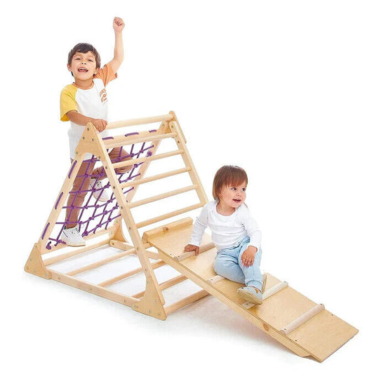 Triangle Pikler climbing wooden frame Montessori "Forward-80"