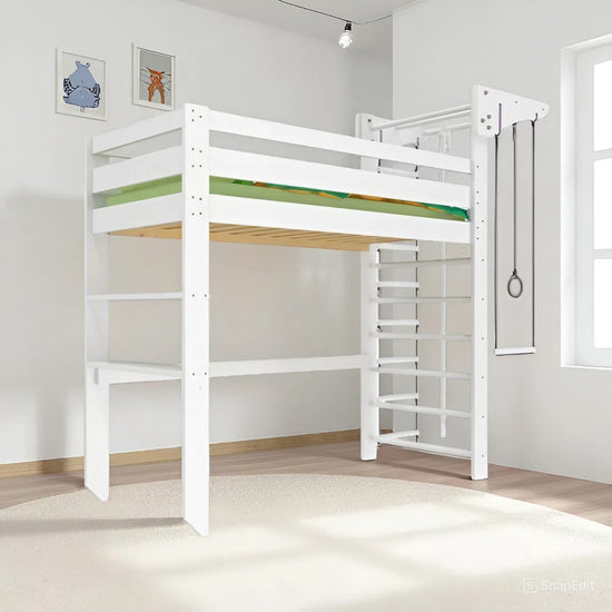 Sports Loft Bunk Bed "Dreamer" white 80x190 cm
