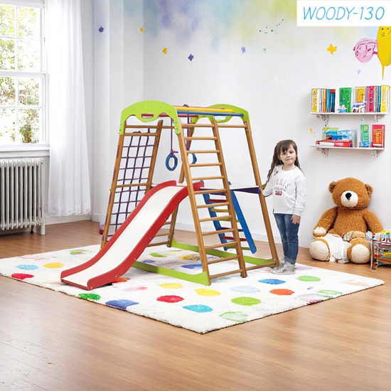 Indoor Playground for kids sportcomplex baby gym "Woody-130"